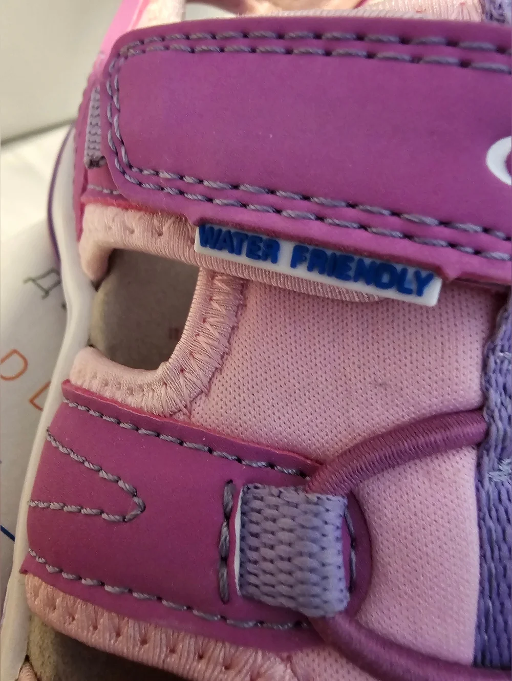 Geox Purple Pink Kids Sandals